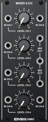 Eurorack Module MIXER 6-CH from EMW