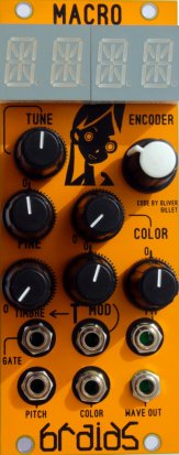 Eurorack Module School Bus Theme Braids from Blue Lantern Modules