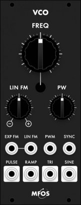 Eurorack Module Music From Outer Space VCO from MFOS