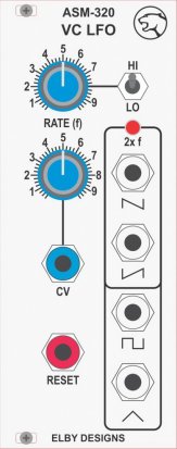 Eurorack Module ASM320 from Elby Designs