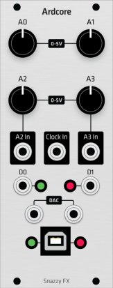 Eurorack Module Ardcore (Grayscale panel) from Grayscale