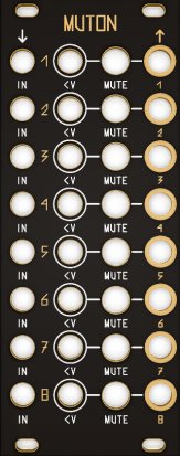 Eurorack Module Muton Black & Gold Panel from Other/unknown