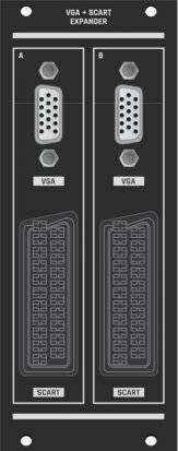 Eurorack Module VGA + SCART Expander from LZX Industries