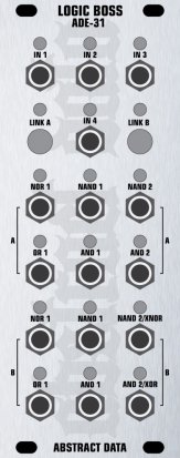 Eurorack Module ADE-31 Logic Boss from Abstract Data