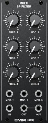 Eurorack Module MULTI BP FILTER from EMW