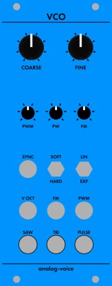 Eurorack Module analog-voice 3340 VCO (10HP)  from Other/unknown