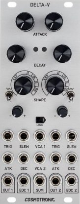 Eurorack Module Delta-V (Silver panel) from Cosmotronic