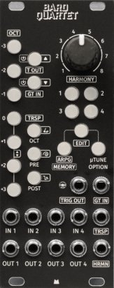 Eurorack Module bard quartet from Shakmat