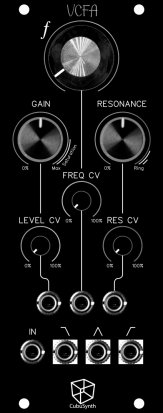 Eurorack Module VCFA from CubuSynth