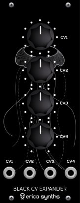 Eurorack Module Black HADSR EG CV Expander from Erica Synths