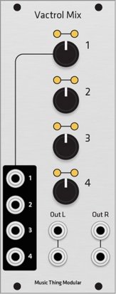 Eurorack Module Turing Machine Vactrol Mix Mixer Expander from Grayscale