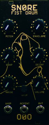 Eurorack Module SNORE FIST DRUM from 000