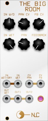 Eurorack Module The Big Room from Nonlinearcircuits