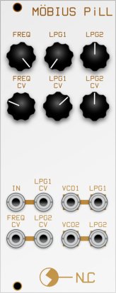 Eurorack Module Mobius PiLL from Nonlinearcircuits