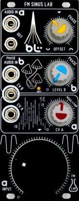 Eurorack Module FM Sinus Lab from Blue Lantern Modules