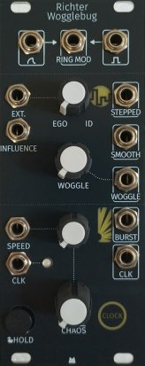 Eurorack Module Richter Wogglebug 2014 - Black Panel from Mörk Modules