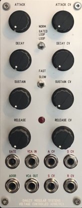 MOTM Module Voltage Controlled ADSR and VCA from Oakley