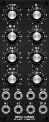 MOTM Module MOTM 480 CS-80 Filter from Synthesis Technology