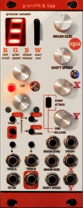 Eurorack Module grandPA & SPA: Magpie Modular repanel from Other/unknown