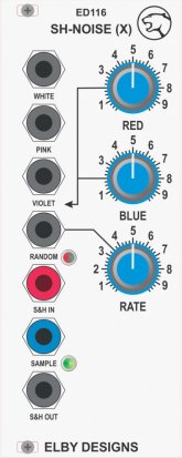 Eurorack Module ED116 - Extended SH-Noise from Elby Designs