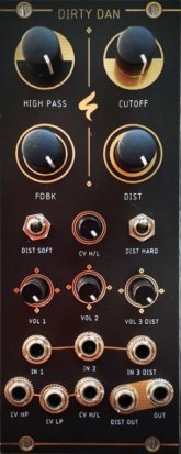 Eurorack Module DIRTY DAN  - licensed prebuilt from CalSynth