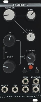 Eurorack Module (Black) Bang from Livestock Electronics