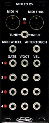 Eurorack Module AVS-MIDI-1 from AvonSynth