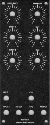 MOTM Module Minimoog VCF from YuSynth