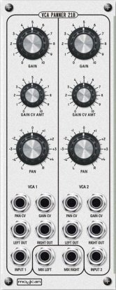 MOTM Module VCA Panner 21B from Modcan