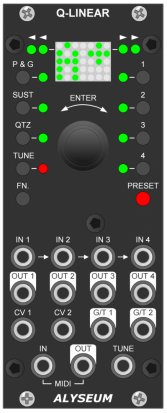 Eurorack Module Q-LINEAR from Alyseum