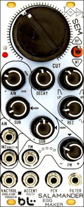 Eurorack Module Salamander Egg Maker Filter from Blue Lantern Modules