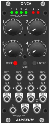 Eurorack Module Q-VCA from Alyseum