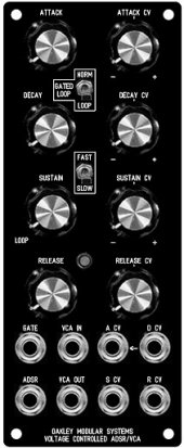 MOTM Module Looping VC-ADSR_VCA from Oakley