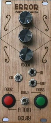 Eurorack Module ERROR INSTRUMENTS  ATOM DELAY from Error Instruments