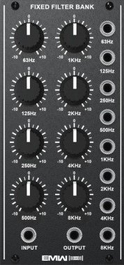 Eurorack Module FIXED FILTER BANK from EMW