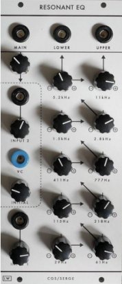 Serge Module CGS 202 Serge Resonant EQ from Loudest Warning