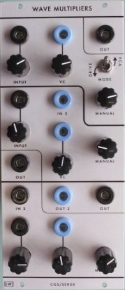 Serge Module CGS Wave Multipliers (expanded version) from Loudest Warning