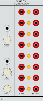 Serge Module Window Comparator (3") from Loudest Warning