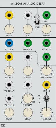 Serge Module Wilson Analog Delay V2 from Loudest Warning