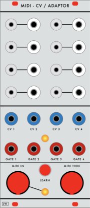 Serge Module Midisizer V2 from Loudest Warning