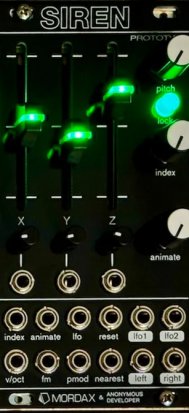 Eurorack Module Siren (provisional) from Mordax