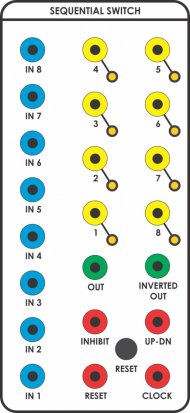 Serge Module CGS328 Sequential Switch from Elby Designs