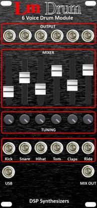 Eurorack Module LM1 Drum Module from Other/unknown