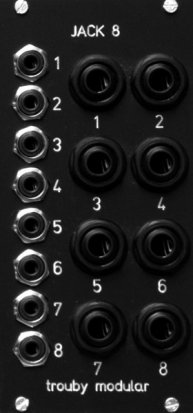 Eurorack Module Jack 8 from trouby modular