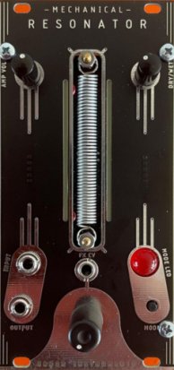 Eurorack Module Mechanical Resonator from Error Instruments