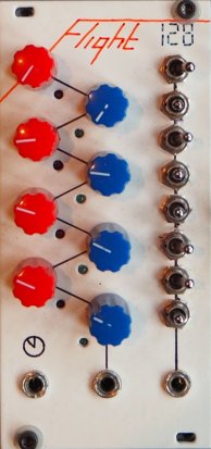 Eurorack Module Dubka Flight 1-2-8 Sequencer from Other/unknown