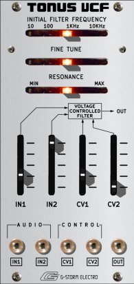 Eurorack Module TONUS VCF r2 from G-Storm Electro