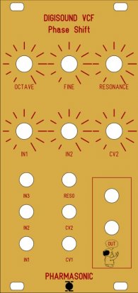 Eurorack Module Digisound VCF PS from Pharmasonic