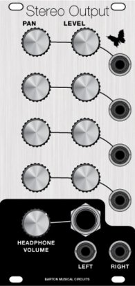 Eurorack Module BMC054 Stereo Outputs from synthCube