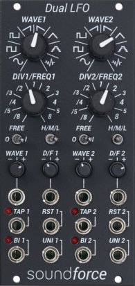 Eurorack Module Dual LFO from SoundForce